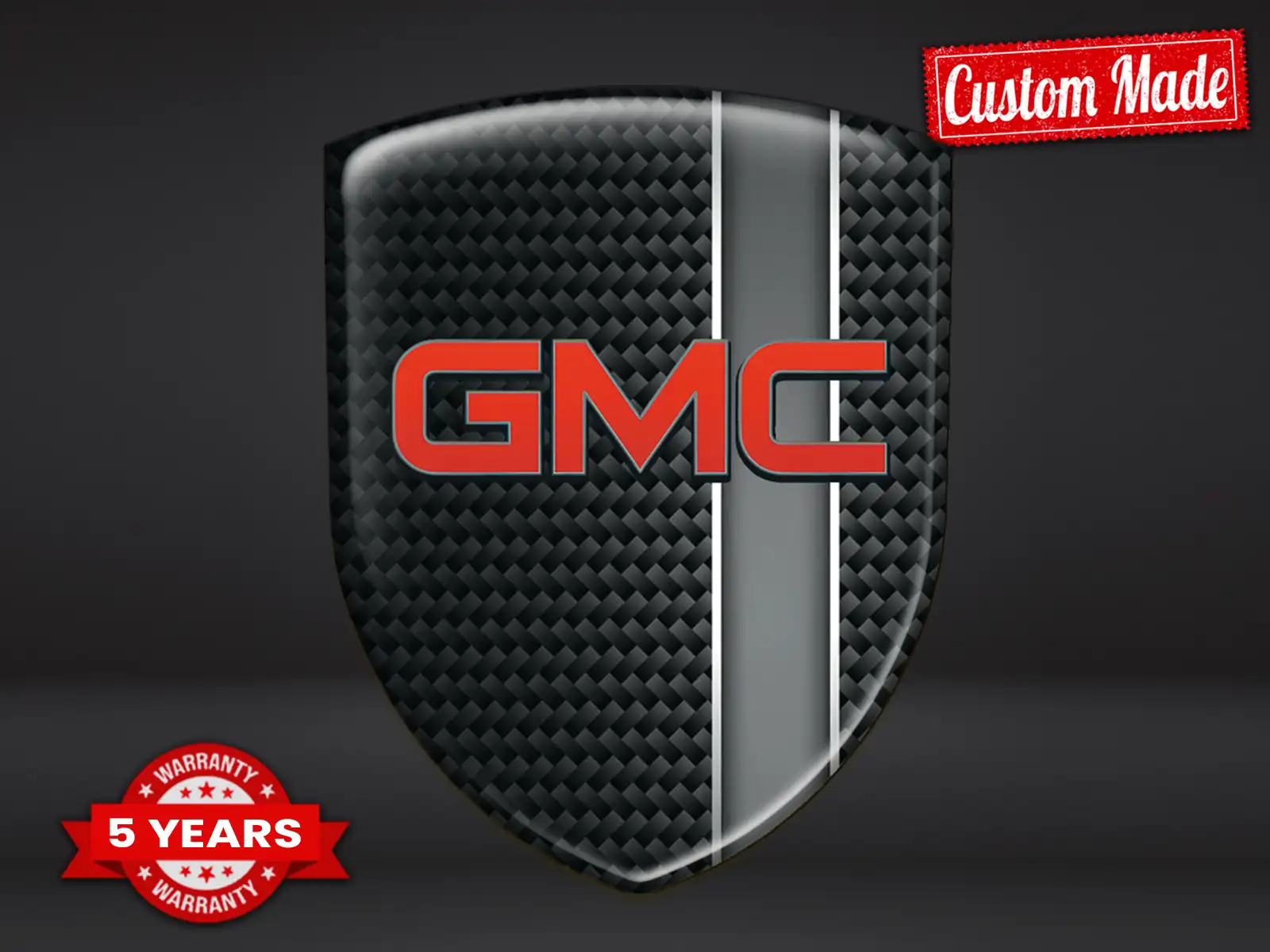GMC Badges Auto Sport Élégants Haute Qualité